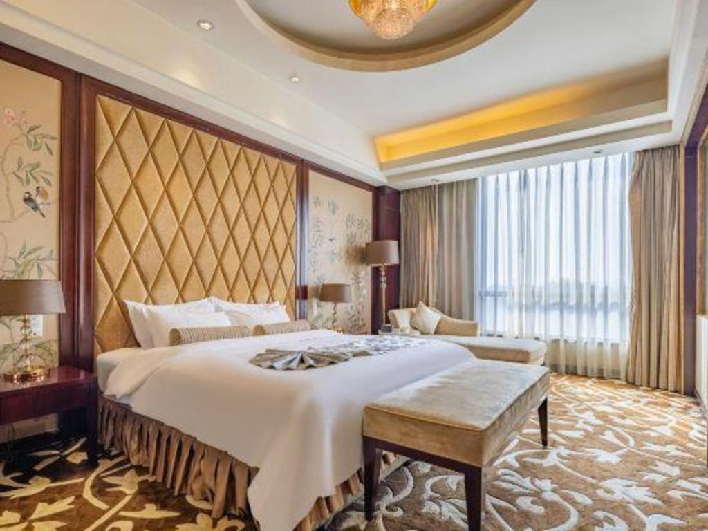 Sichuan Tennis International Hotel Main Building Chengdu Bagian luar foto