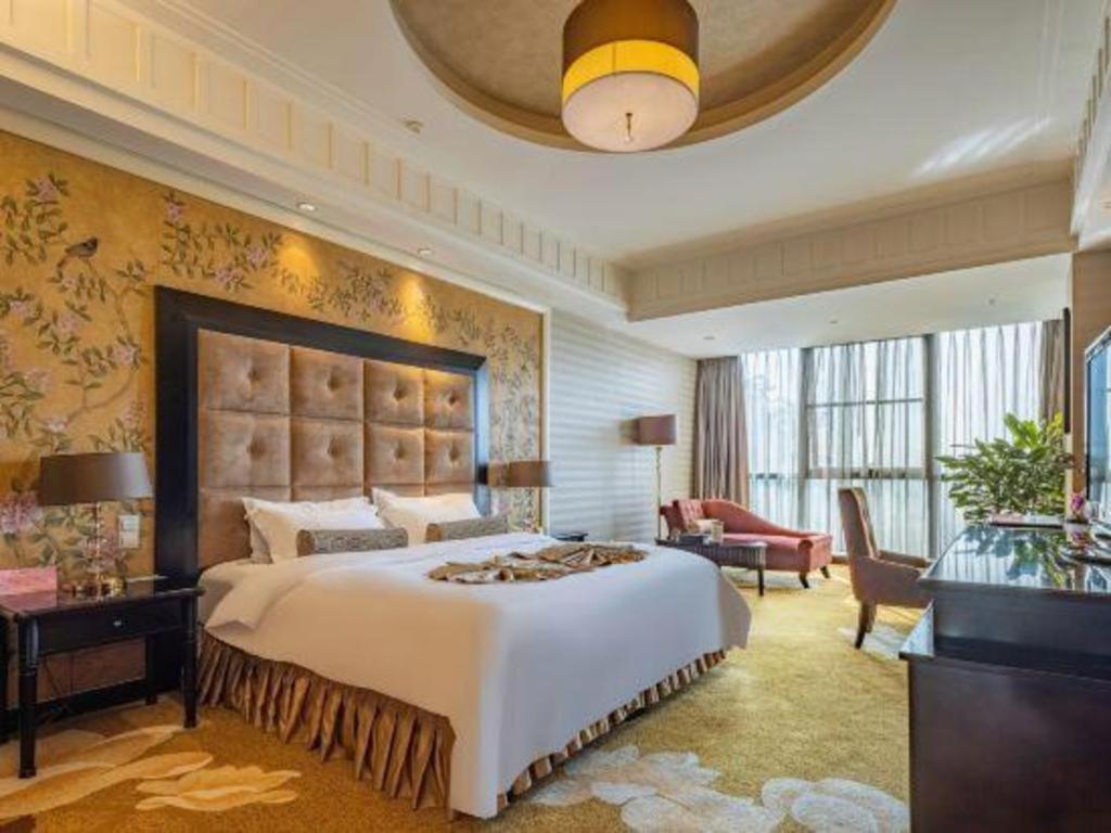 Sichuan Tennis International Hotel Main Building Chengdu Bagian luar foto