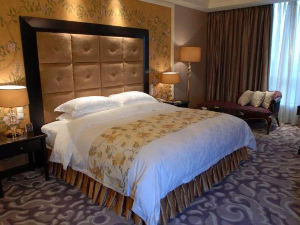 Sichuan Tennis International Hotel Main Building Chengdu Bagian luar foto